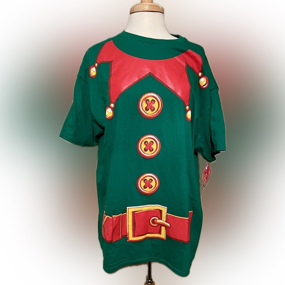NWT Elf Christmas Shirt - Picture 1 of 4